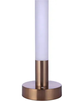 1-Light Table Lamp Satin Brass