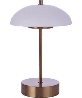 1-Light Table Lamp Satin Brass