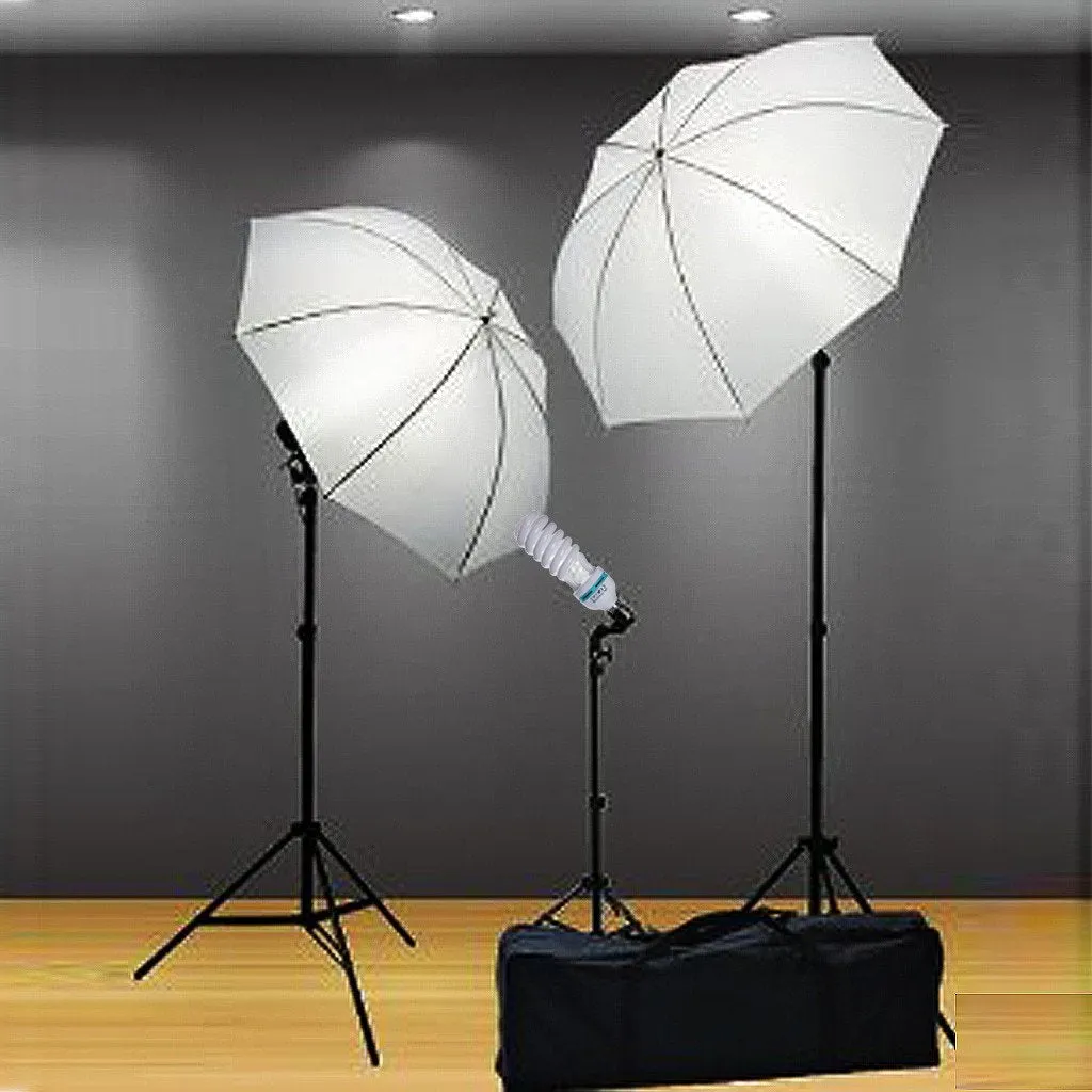 2 x 5500K 105W Photography Lighting Photo Studio Light Bulbs Daylight Balanced