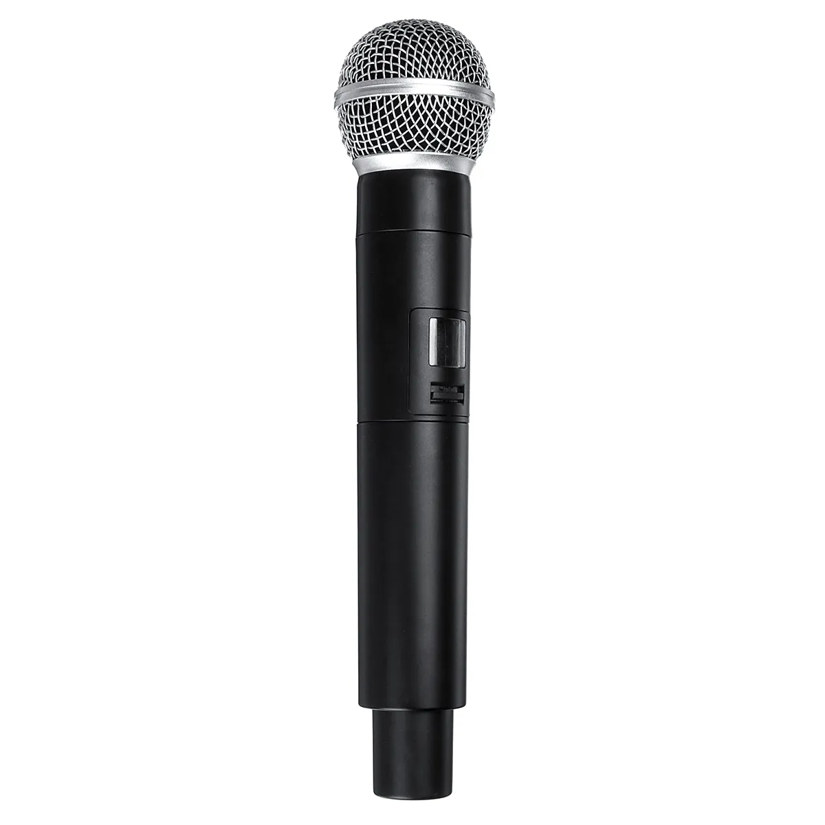 220V Wireless UHF 2 Channel Dual Handheld Microphone Mic System Karaoke KTV