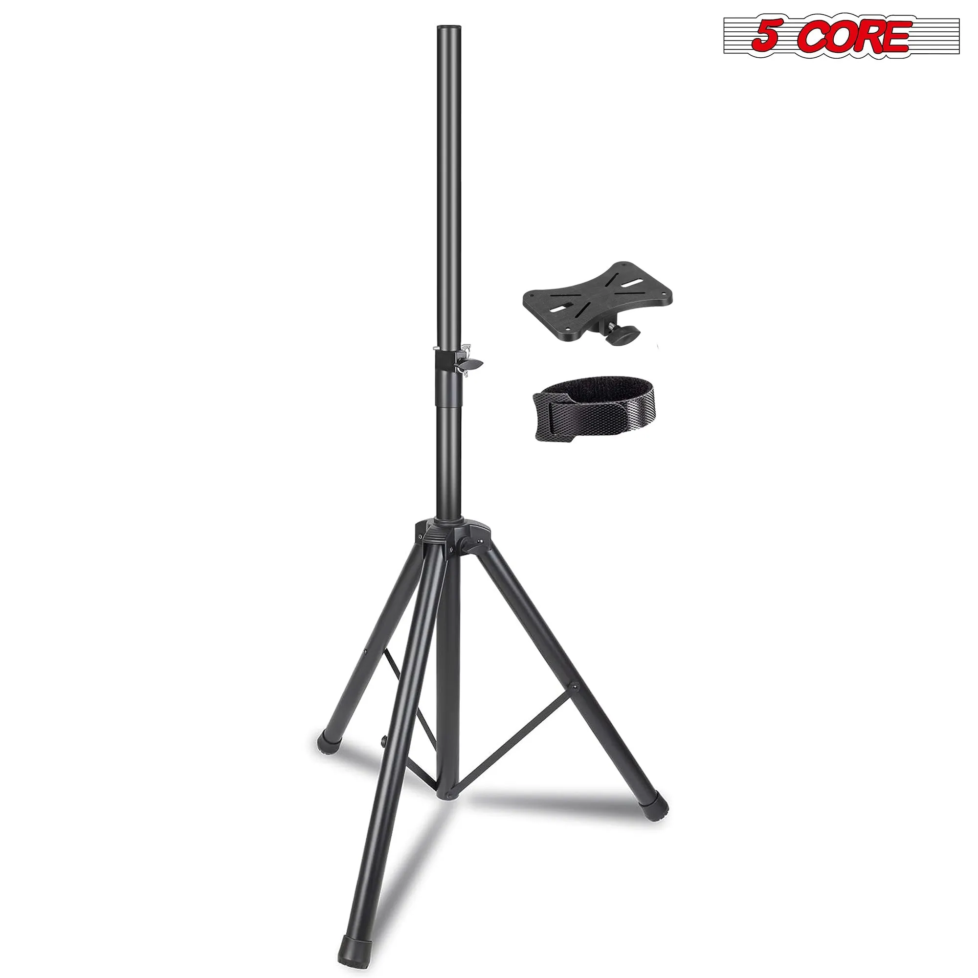 5 Core Speaker Stand Tripod Heavy Duty Adjustable Up to 72 Inch DJ