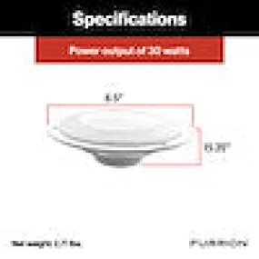 6.5 INCH INDOOR CEILING SPEAKER WHI