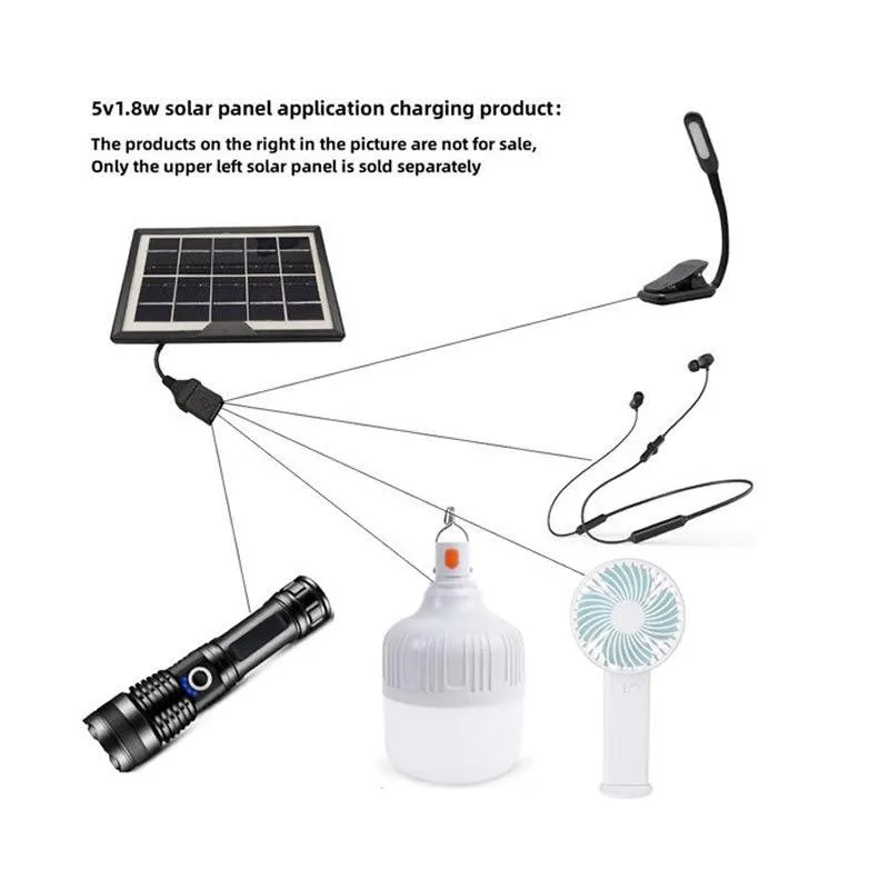 6V 3.8W Phone Solar Panels Charger Ts-42
