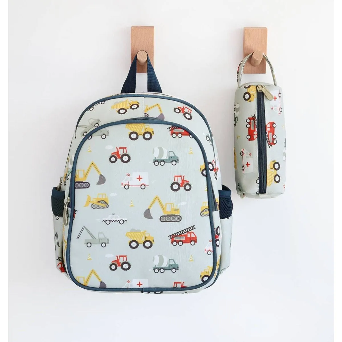 A Little Lovely Company Pencil Case: Vehicles