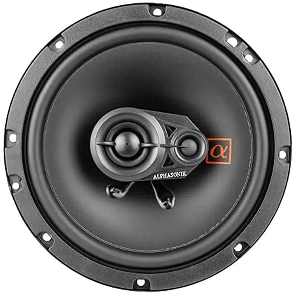 Alphasonik NS653 Neuron Series 6.5" 150 Watts 3-Way Full Range Car Audio Speaker (Pair)