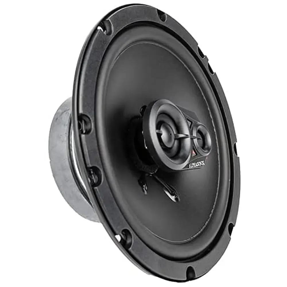Alphasonik NS653 Neuron Series 6.5" 150 Watts 3-Way Full Range Car Audio Speaker (Pair)