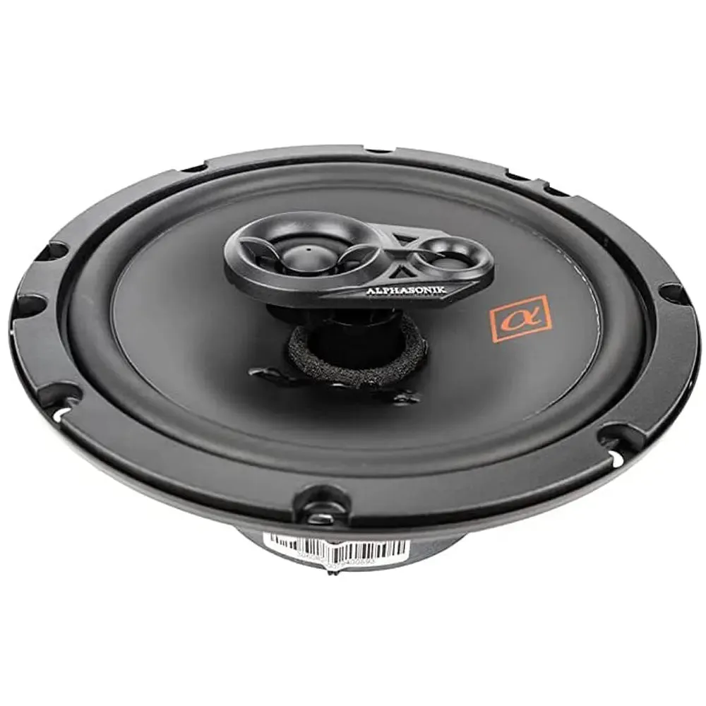 Alphasonik NS653 Neuron Series 6.5" 150 Watts 3-Way Full Range Car Audio Speaker (Pair)