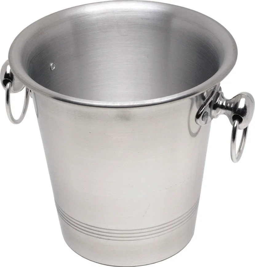 Aluminium Wine Bucket With Ring Hdls  3.25Ltr