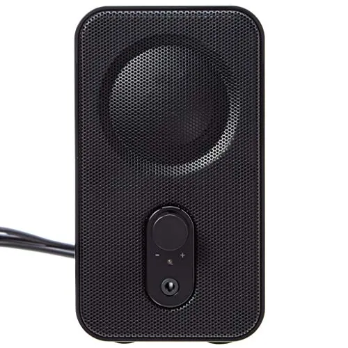 Amazon Basics Computer Speakers for Desktop or Laptop PC , USB-Powered, Black