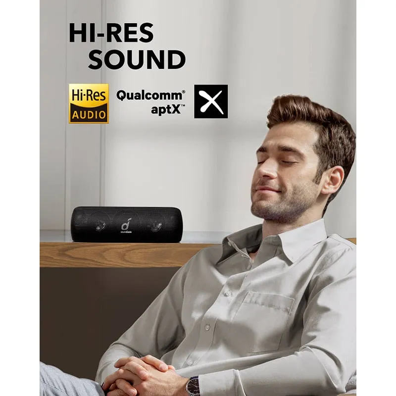 Anker Soundcore Motion  Bluetooth Speaker with Hi-Res 30W Audio, Extended Bass and Treble, Wireless HiFi Portable Speaker