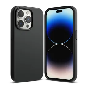 Apple iPhone 14 Pro Case Cover| Silicone Series| Black