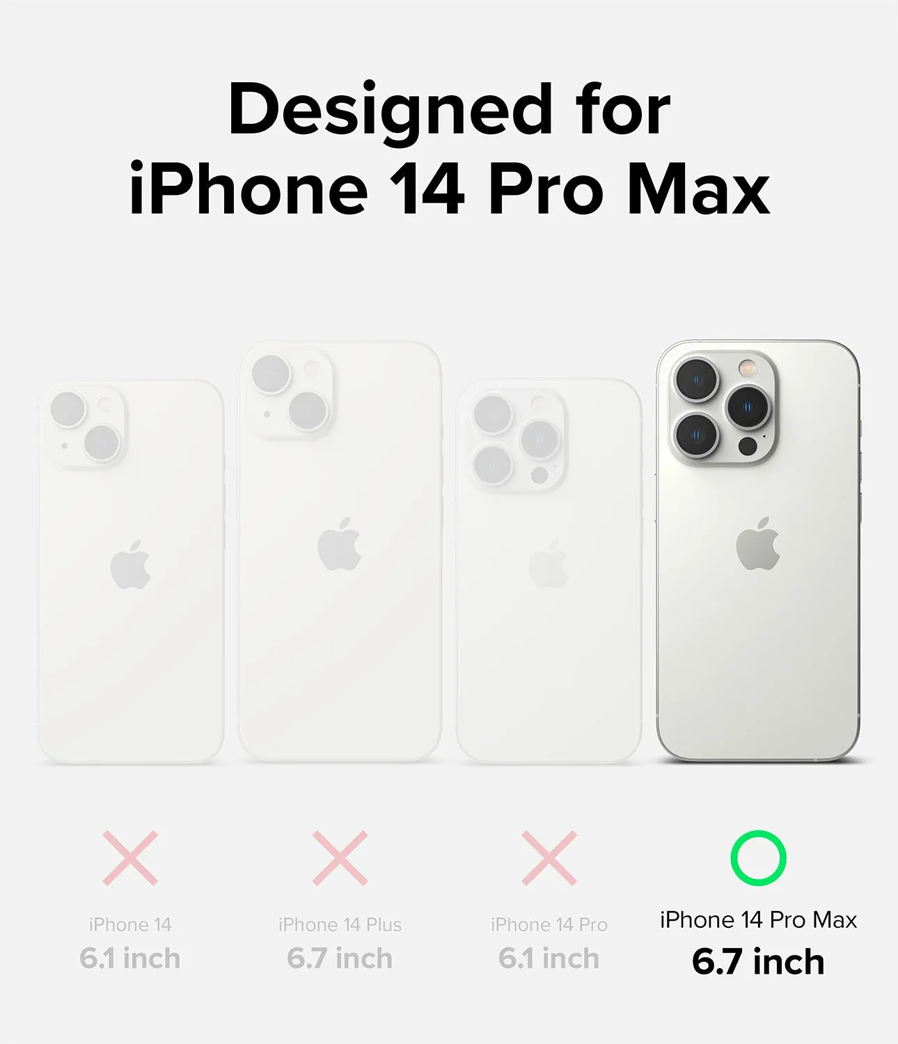 Apple iPhone 14 Pro Max Case Cover| Silicone Series| Stone