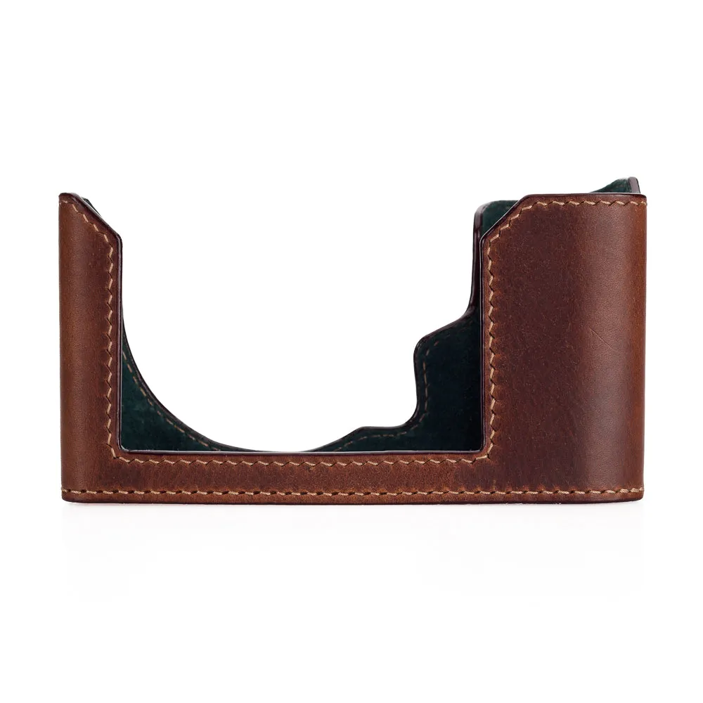 Arte di Mano Half Case for Leica SL2 with Battery Access Door, Covered Style - Rally Volpe