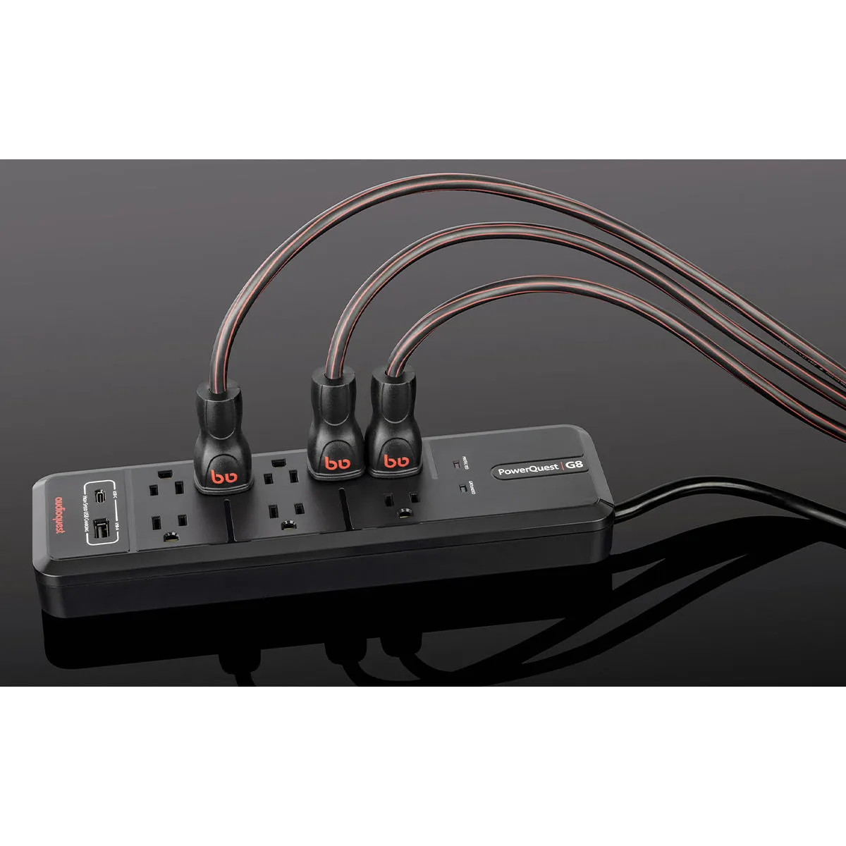 AudioQuest PowerQuest G8 8-outler Performance Enhancer & Surge-Protector