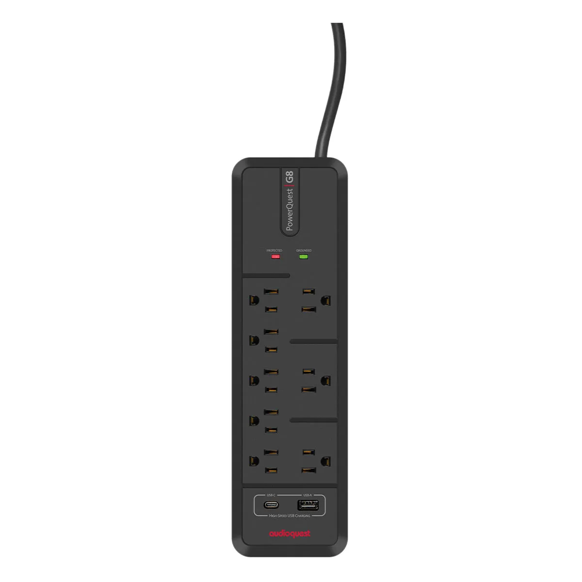 AudioQuest PowerQuest G8 8-outler Performance Enhancer & Surge-Protector