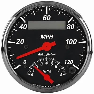 AutoMeter Designer Black Series Analog Gauge Kits 1481