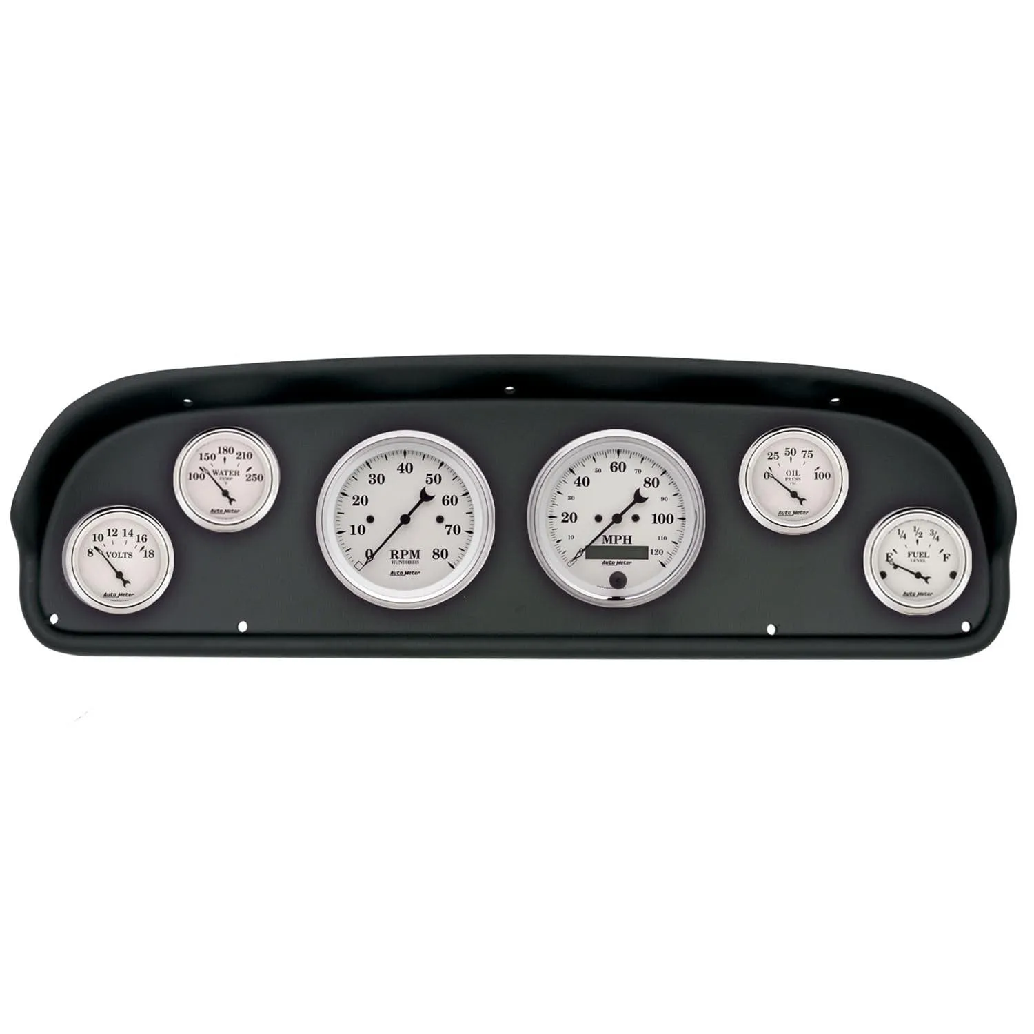 AutoMeter Old Tyme White Series Instrument Clusters 2101-08