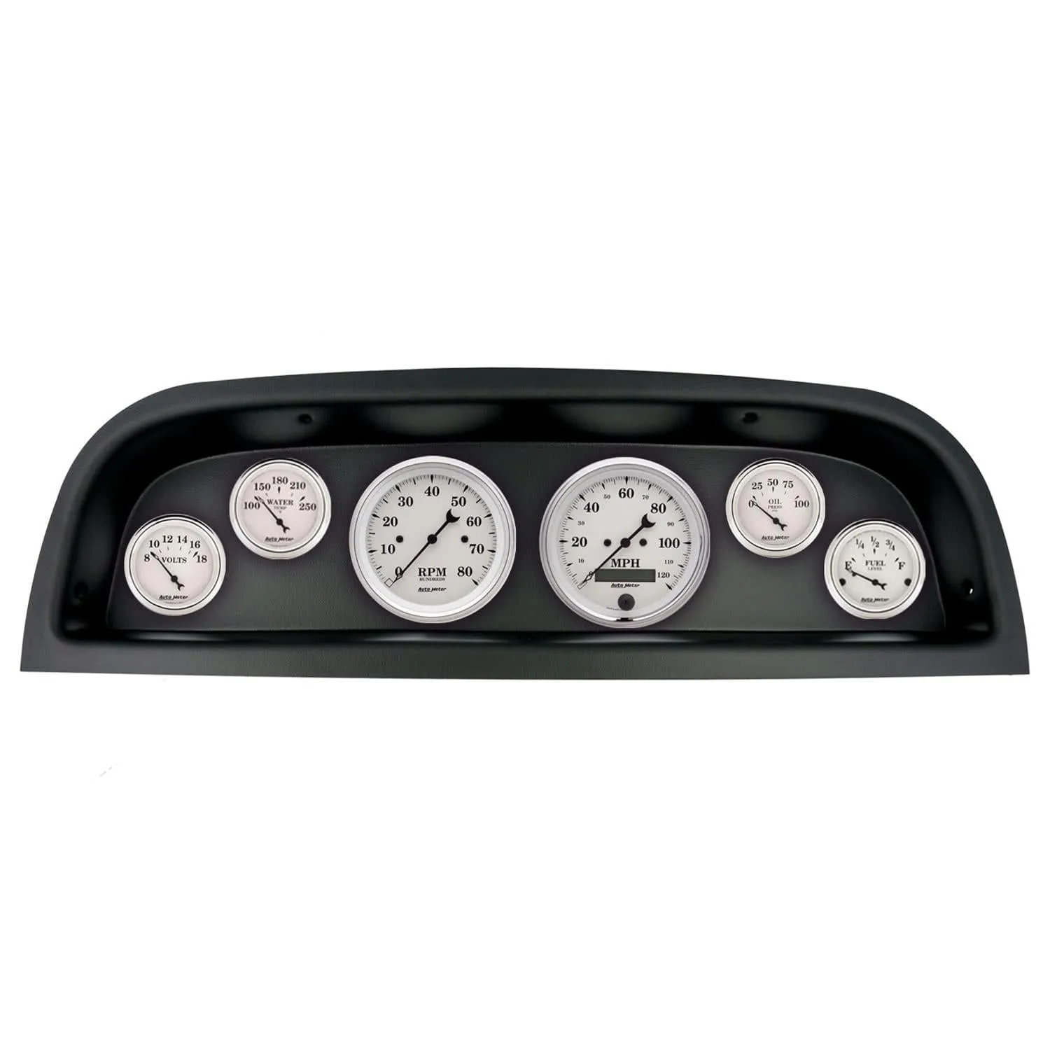 AutoMeter Old Tyme White Series Instrument Clusters 2103-08