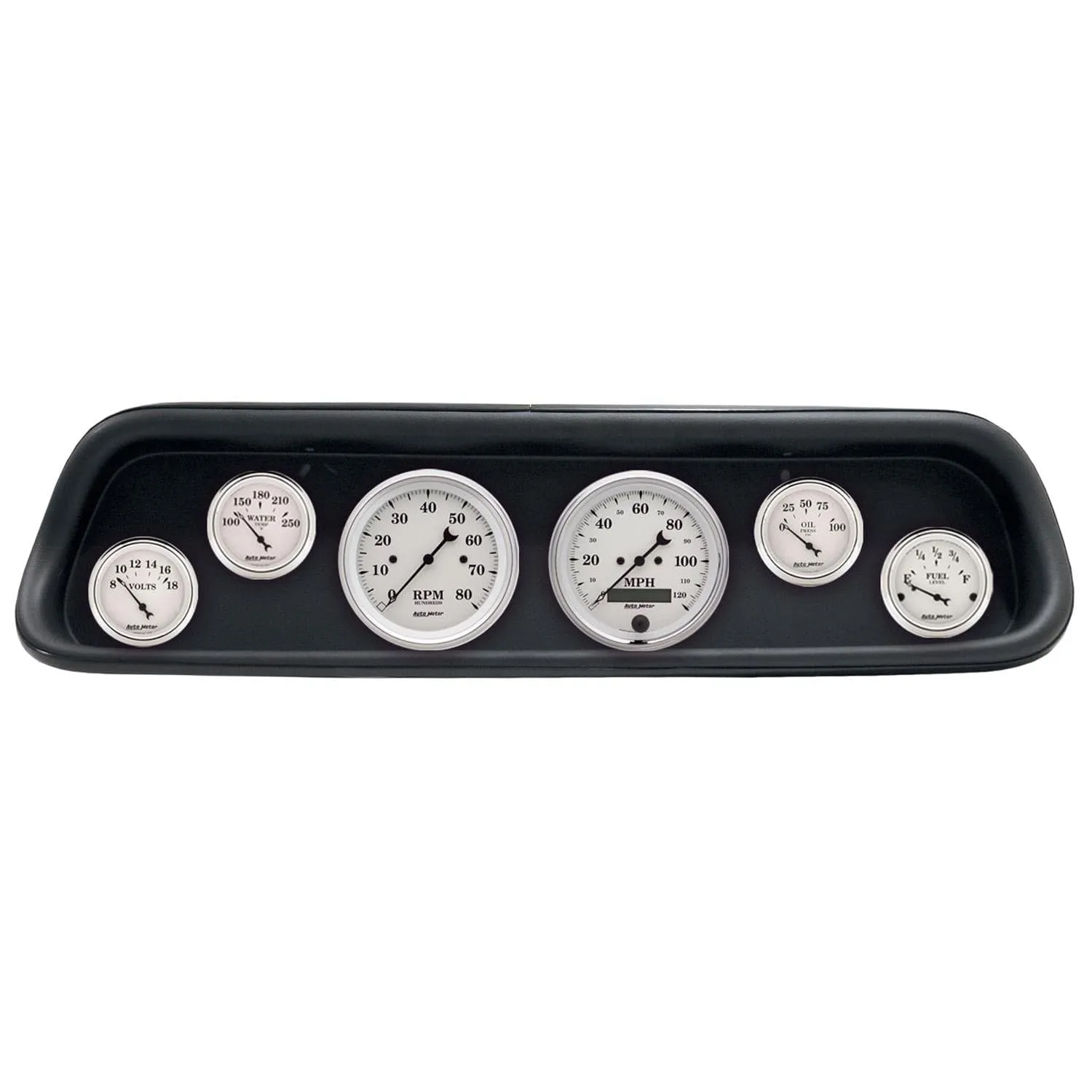 AutoMeter Old Tyme White Series Instrument Clusters 2107-08
