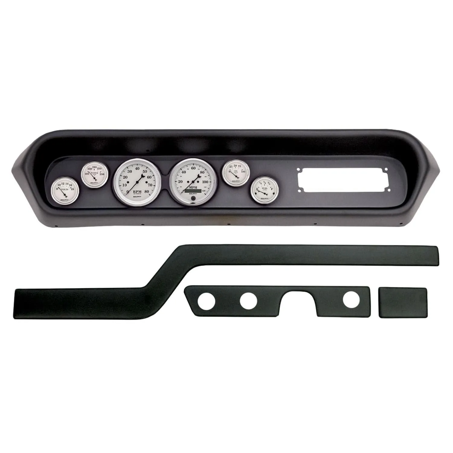 AutoMeter Old Tyme White Series Instrument Clusters 2108-08