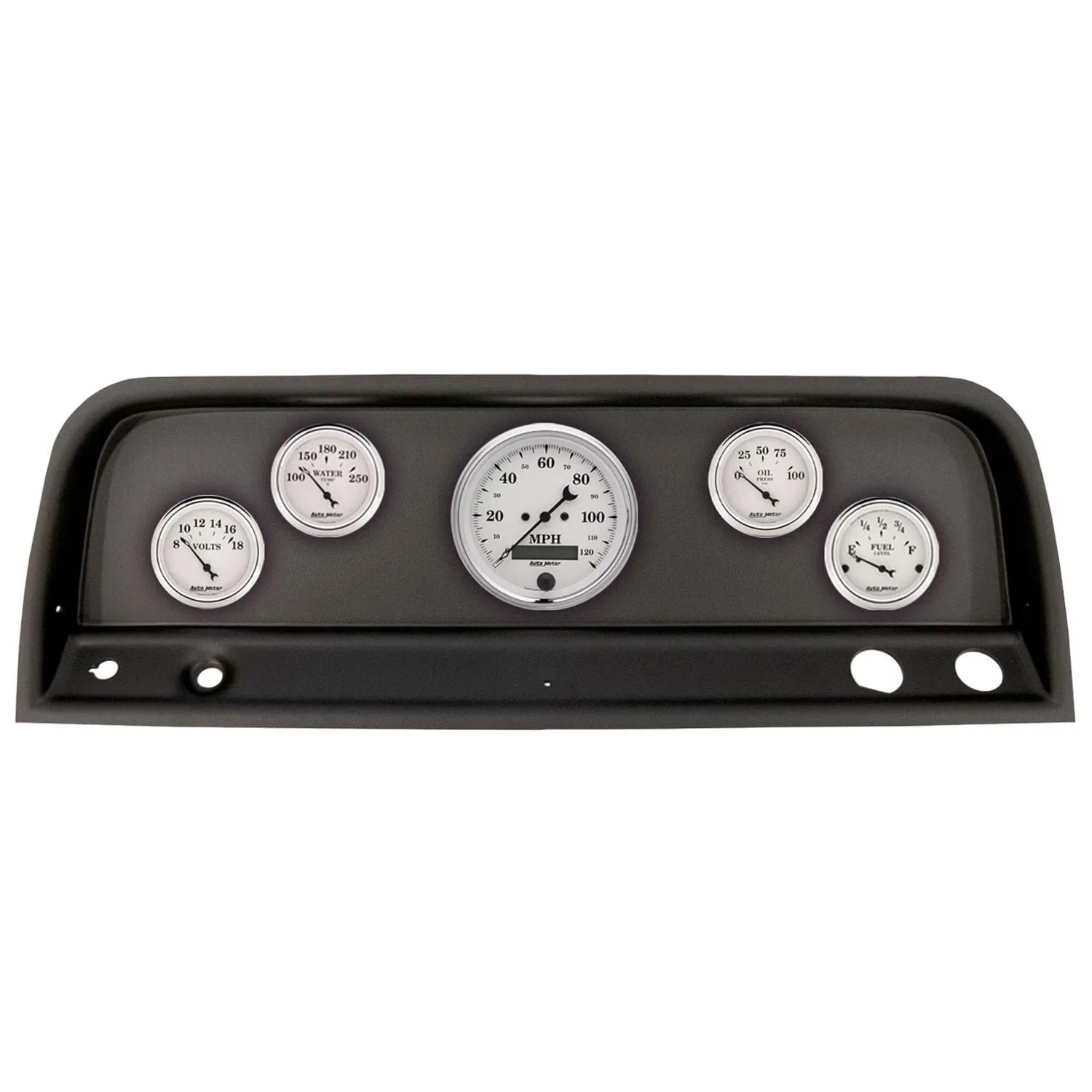 AutoMeter Old Tyme White Series Instrument Clusters 2109-08