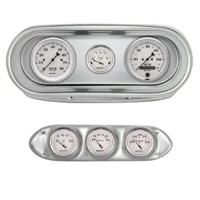 AutoMeter Old Tyme White Series Instrument Clusters 2127-08