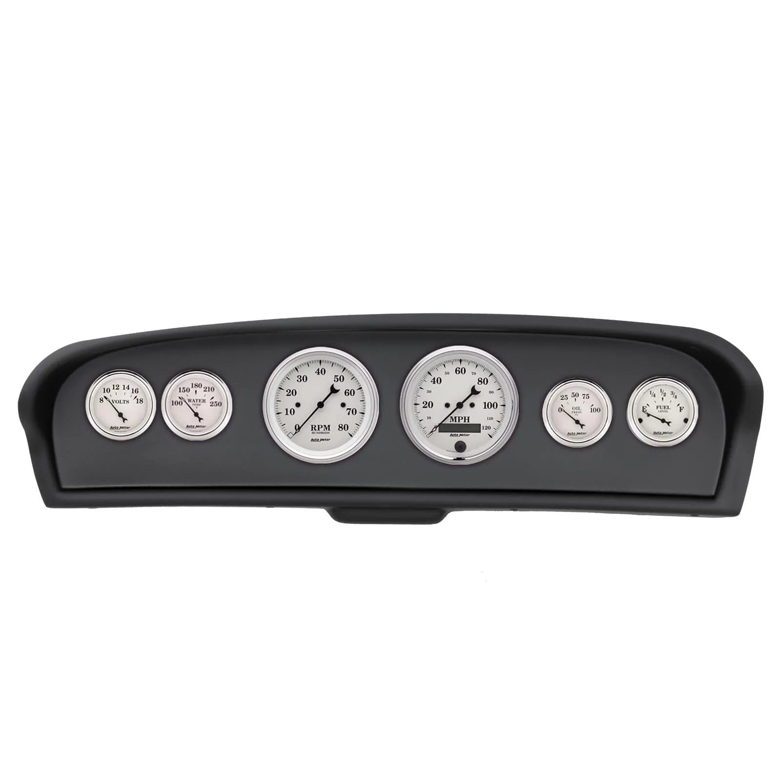 AutoMeter Old Tyme White Series Instrument Clusters 2144-08
