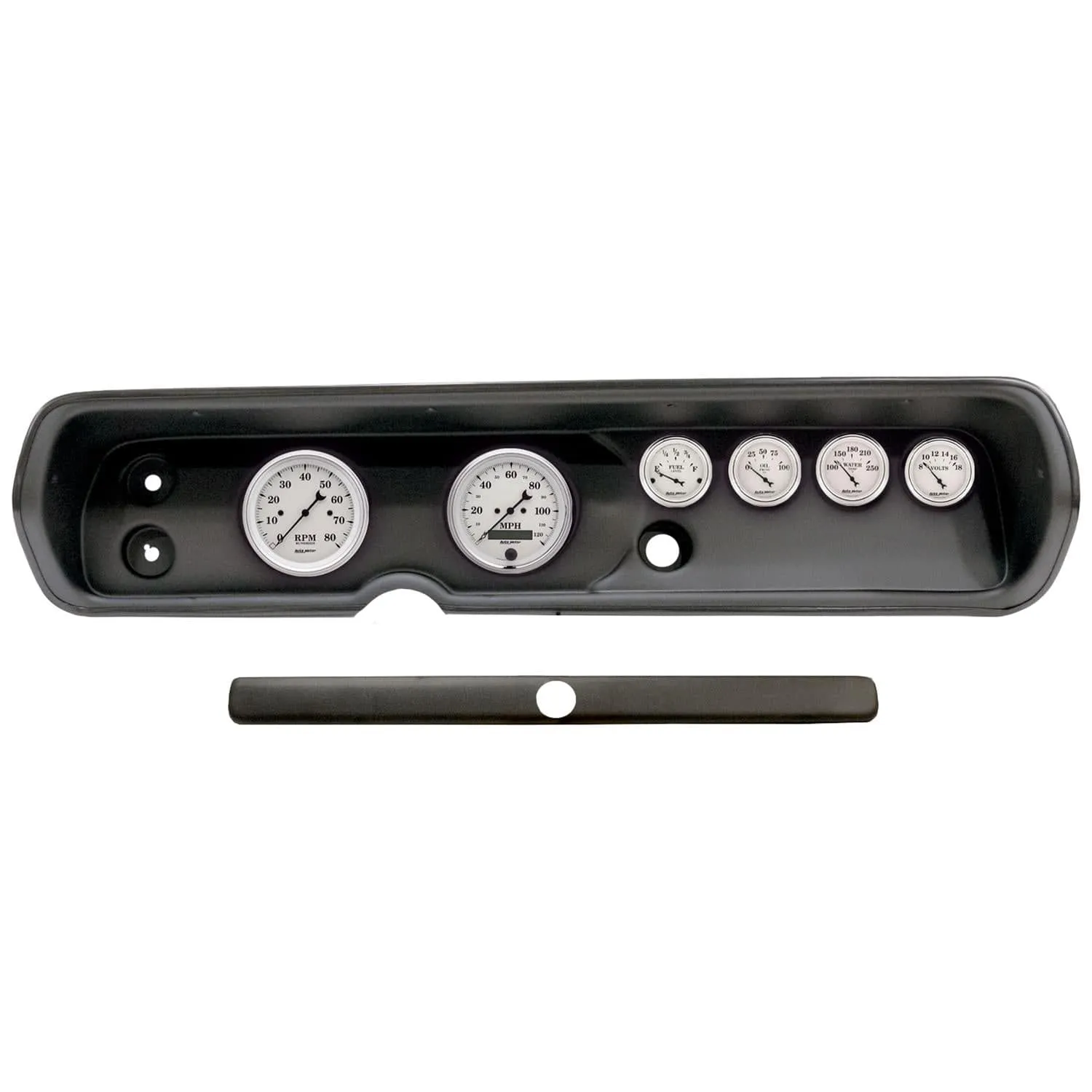 AutoMeter Old Tyme White Series Instrument Clusters 2929-08