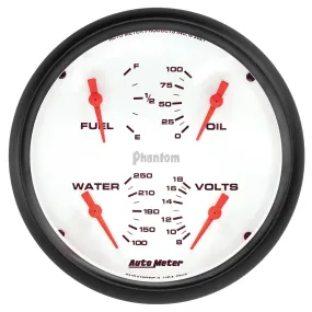 AutoMeter Phantom Analog Gauge Kits 5819