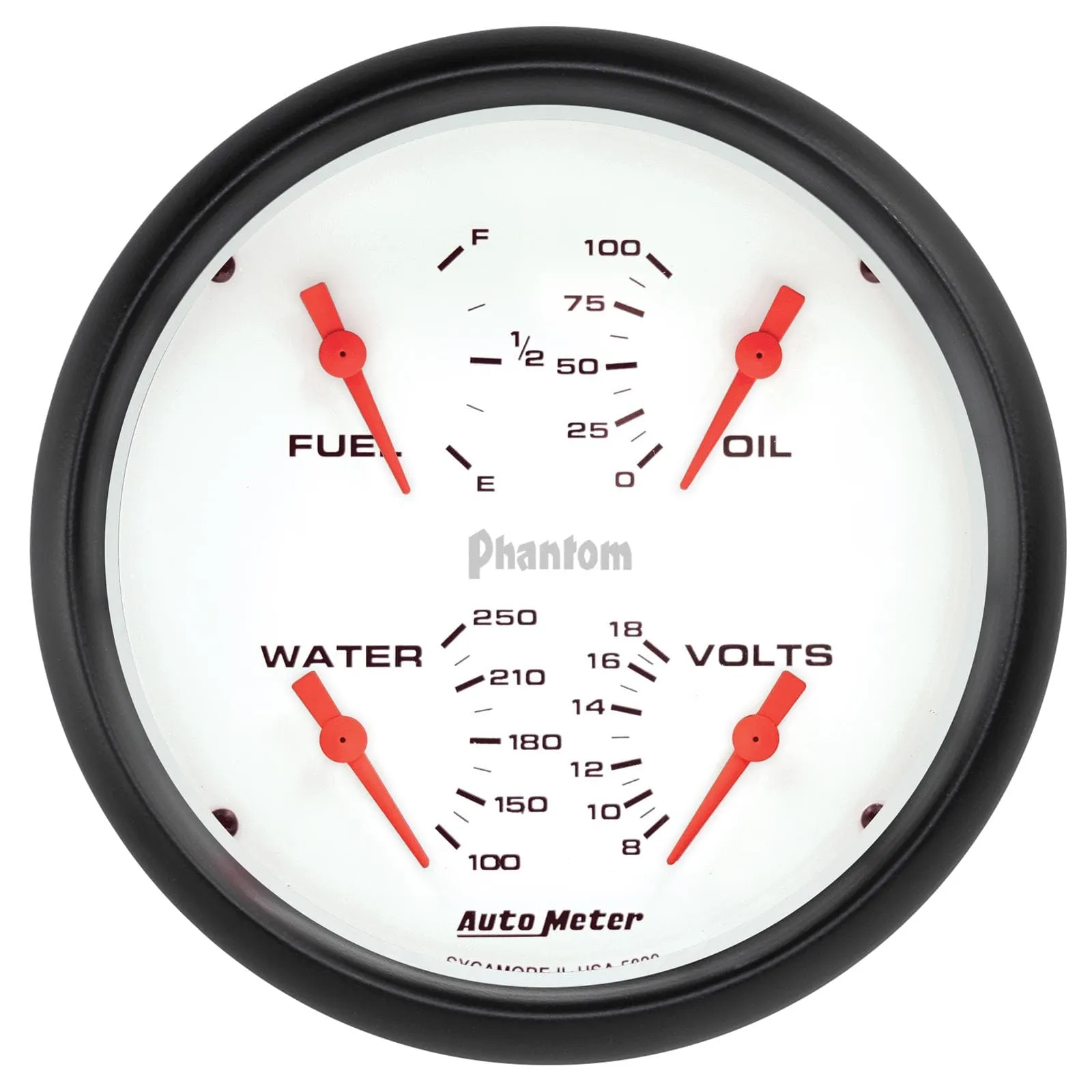 AutoMeter Phantom Analog Gauge Kits 5820