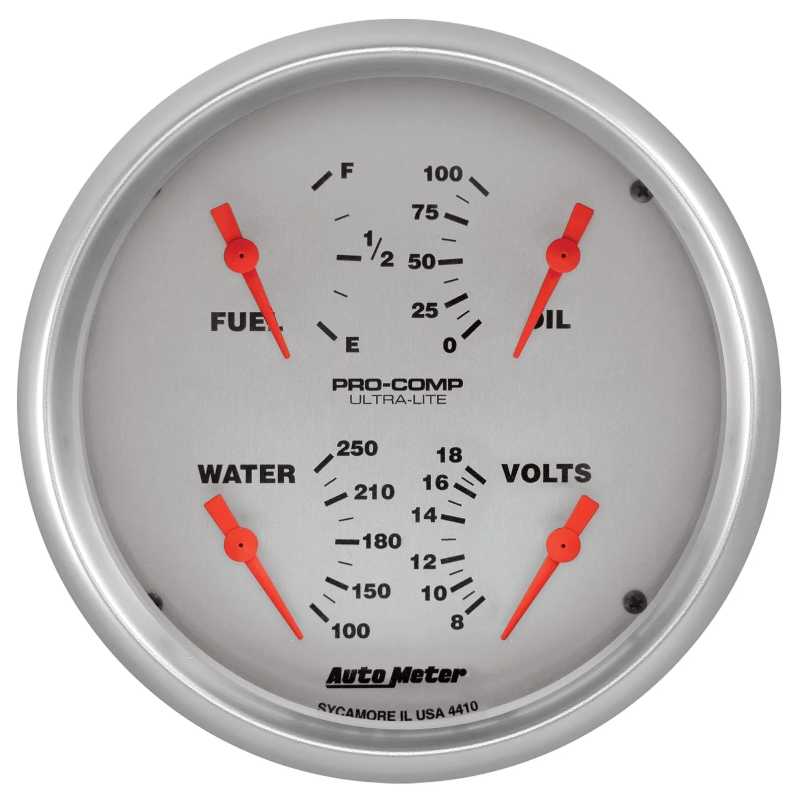 AutoMeter Ultra-Lite Analog Gauge Kits 4410