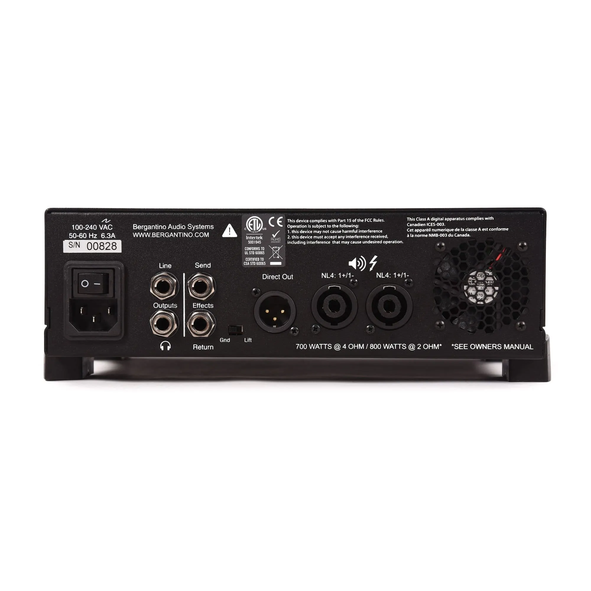 Bergantino B|Amp MKII Bass Amplifier