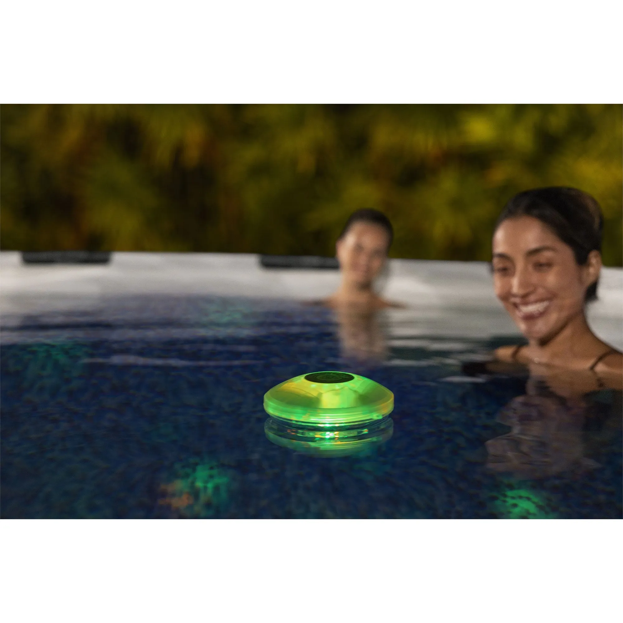 Bestway Flowclear Battery Powered Floating 5 Color LED Pool Light Accessory
