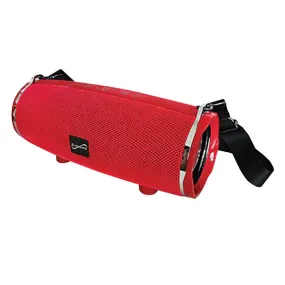 Bluetooth(R) 14-Watt-Peak Portable Speaker (Red)