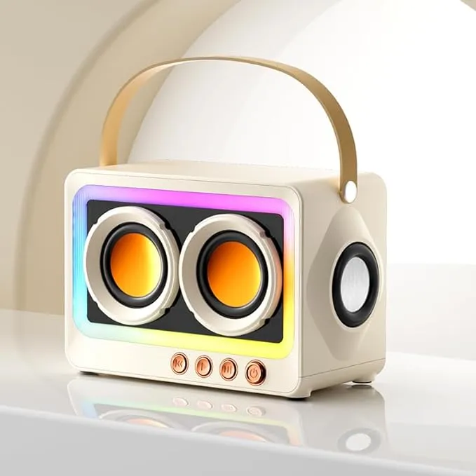 Boombox Mini Bluetooth Wireless Speaker in Assorted Colors