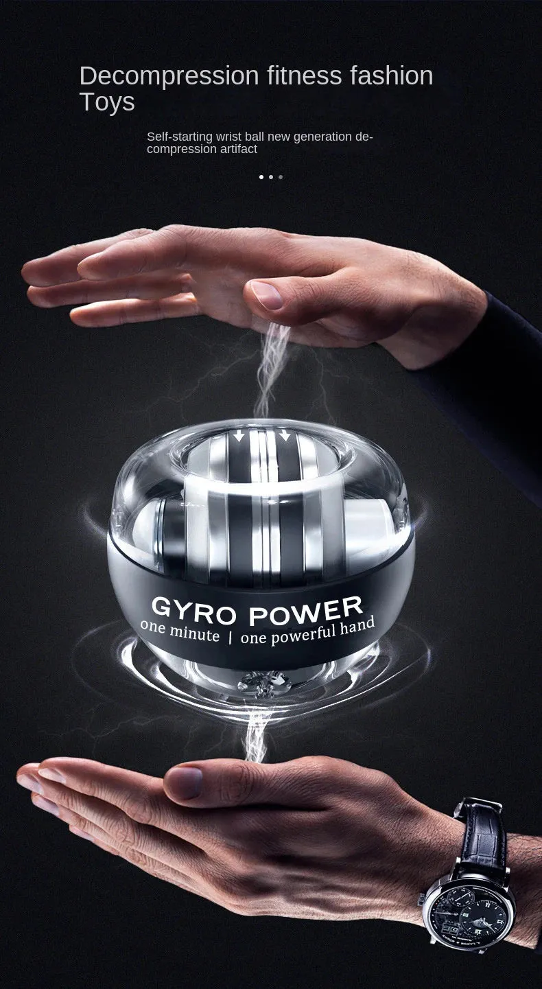 Boost Your Muscle Strength and Dexterity with MrYouWho's LED Gyroscopic Powerball Autostart Range