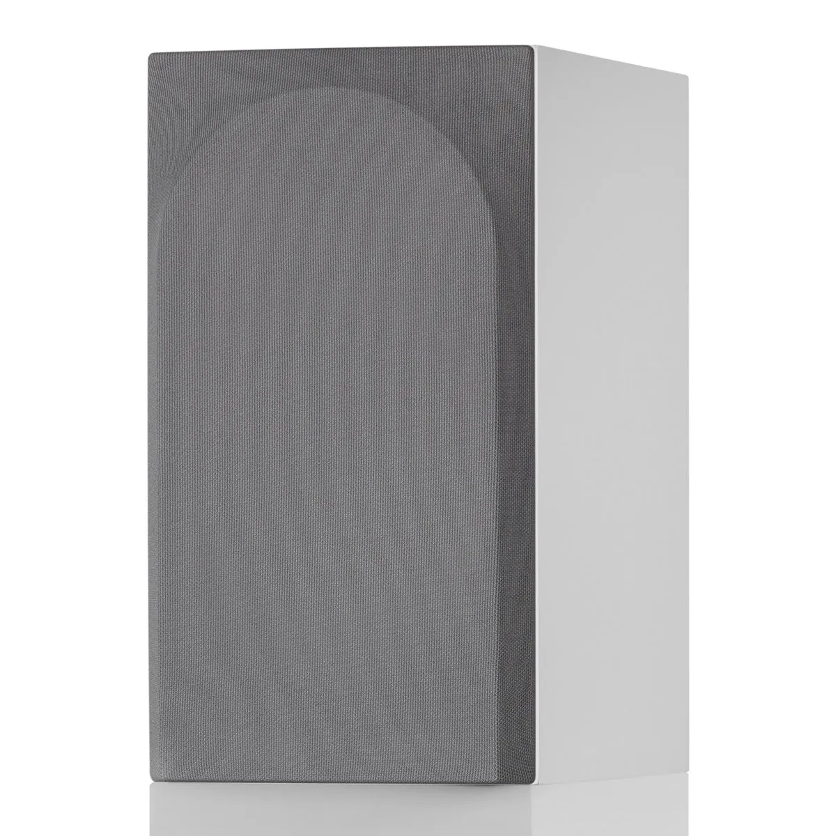 Bowers & Wilkins 707 S3 2-Way Bookshelf Speaker (Satin White) FS-700 Floor Stand (Silver) - Each