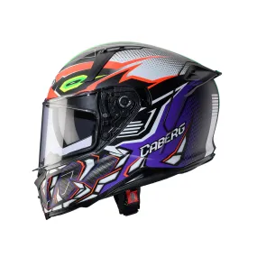 Caberg Avalon X Gurkha Matt Black / Fluo Orange / Fluo Green / Purple