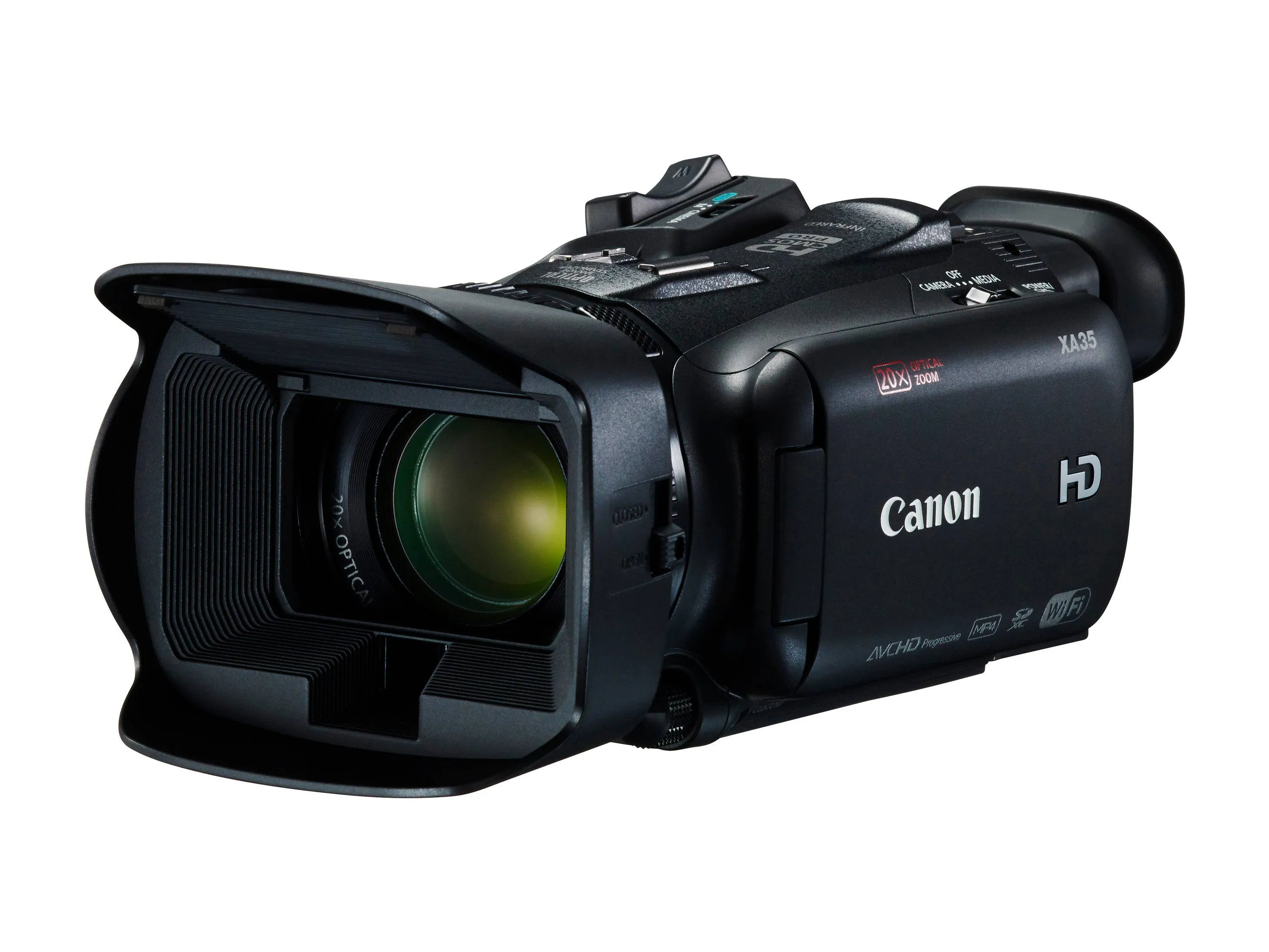 Canon XA35 Professional Camcorder   32GB MC   TRIPOD   CARRYING BAG   LED FLASH LIGHT   MORE