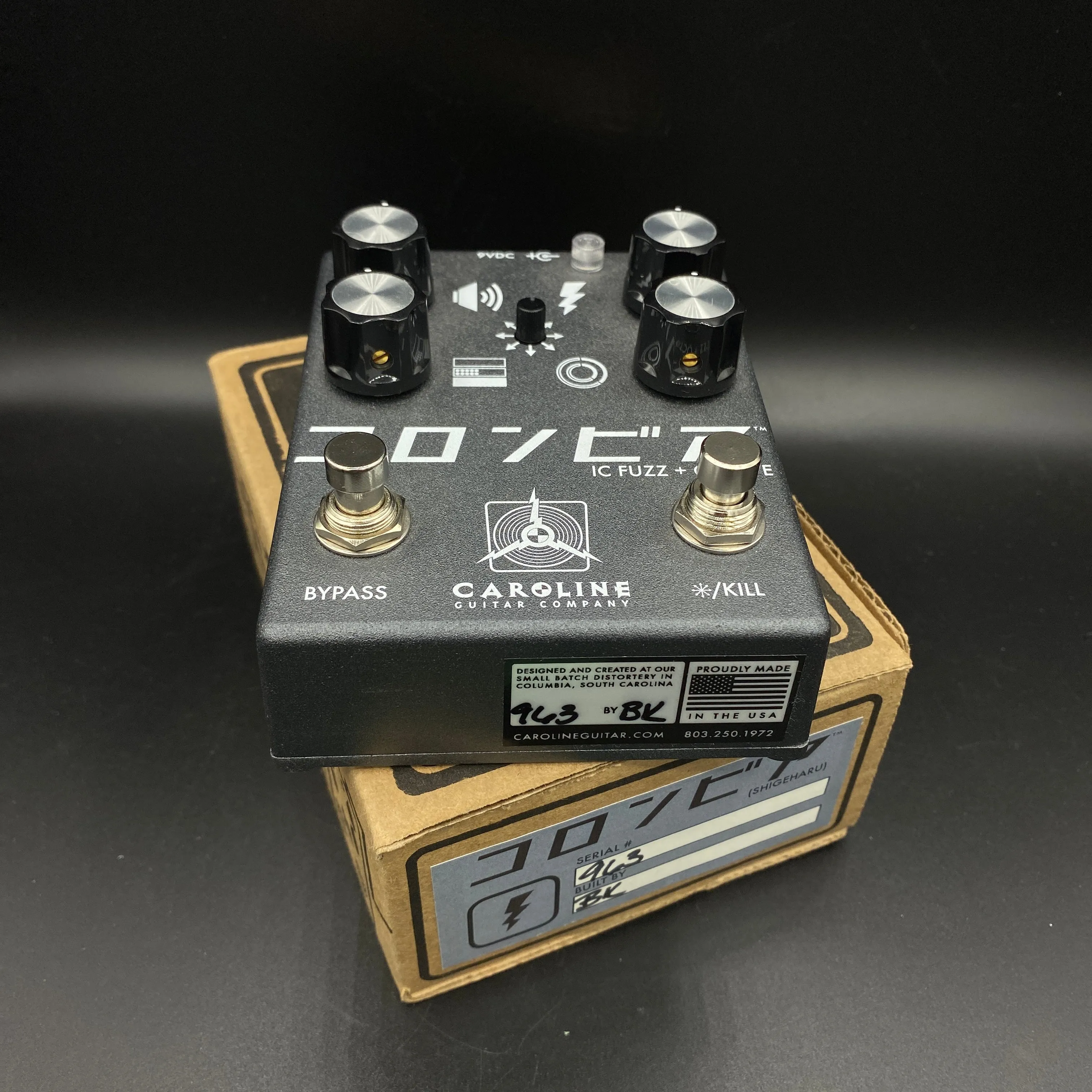 Caroline Guitar Effects Shigeharu IC Fuzz   Octave
