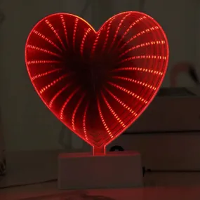 Cartoon LED Neon Sign Nightstand Lamp for Girls Room - Stylish & Portable
