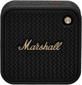 Certified Refurbished - Marshall - Willen II Portable Bluetooth Speaker - Black/Brass