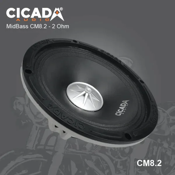 CICADA AUDIO CM8 MIDRANGE SPEAKERS 8" (2Ω AND 4Ω)