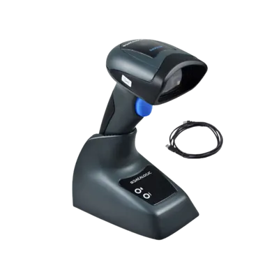 Datalogic, QuickScan, QBT2430, Bluetooth, Kit, USB, 2D Imager, Black (Kit inc. Imager, Base Station and USB Cable.)