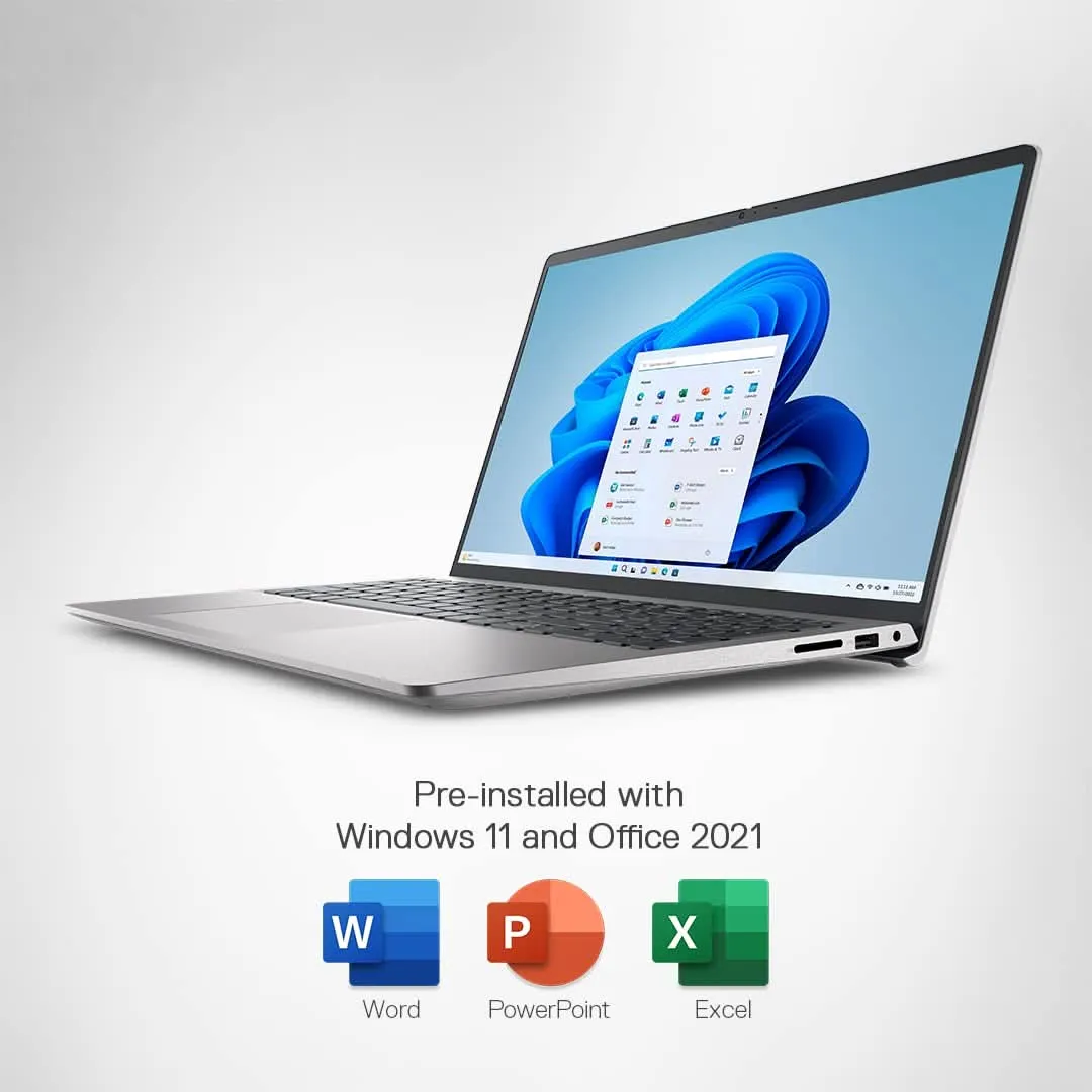 DELL INSPIRON 15-3520 [CI5-1235U 12TH GEN/8GB DDR4/512GB SSD/WIN11 HOME MSO/15.6 INCH/INTEGRATED GRAPHICS /1 YEAR(S)/SILVER/BACKLIT-KBD]