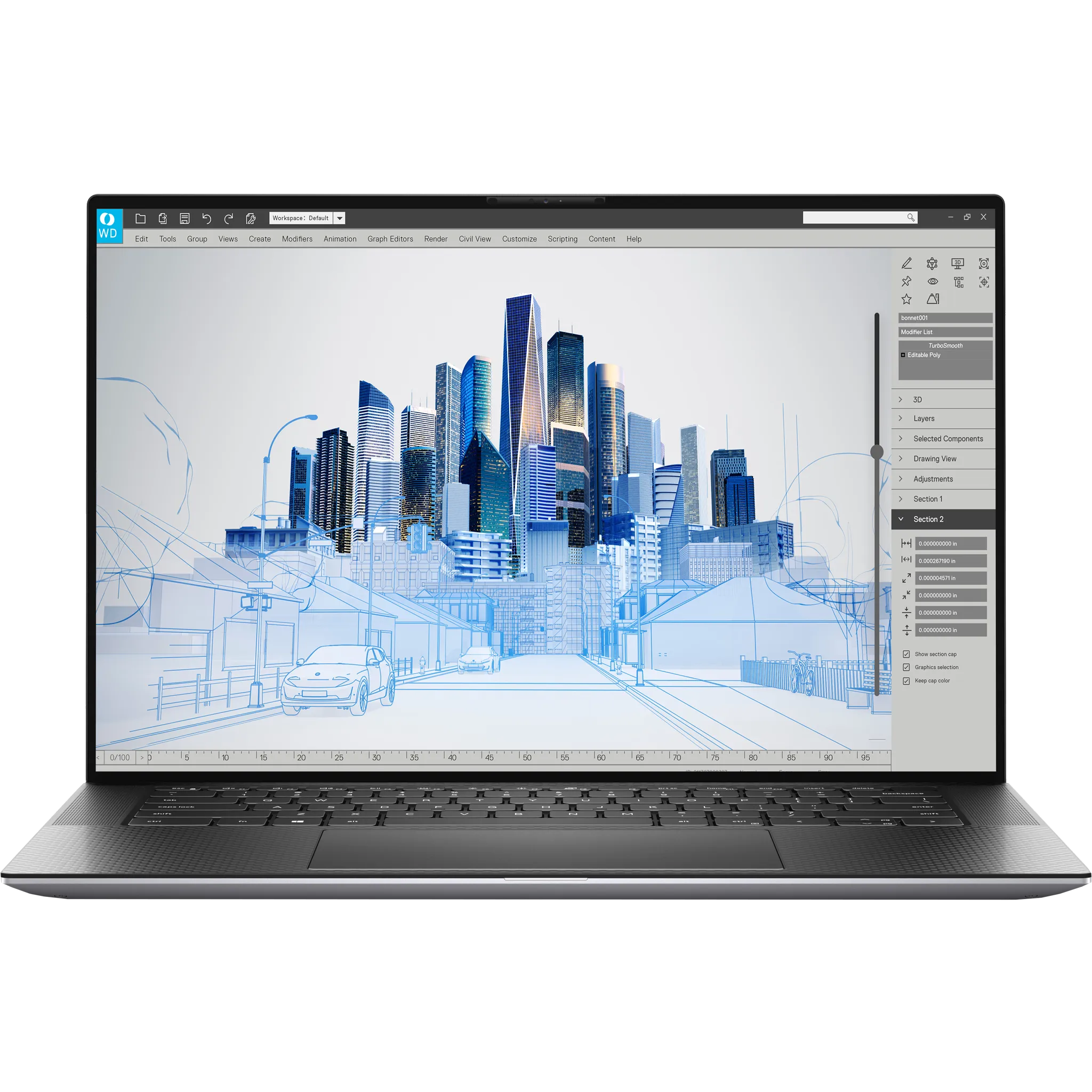 Dell Precision 5560 Intel i7, 11th Gen Mobile Workstation Touch Laptop with GPU