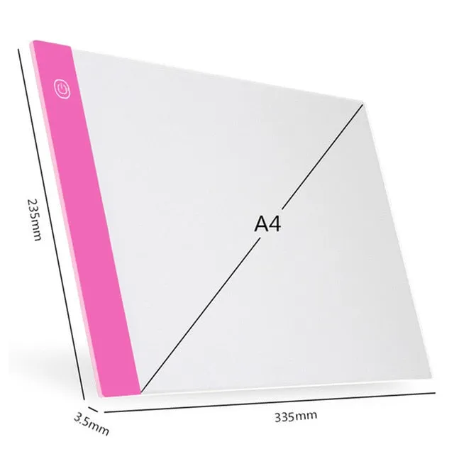Diamond Art Accessories, Three Level Dimmable Led Light Pad for Diamond Painting