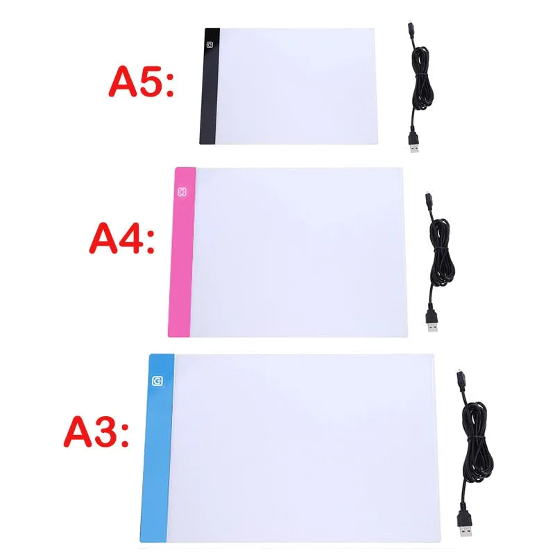 Diamond Art Accessories, Three Level Dimmable Led Light Pad for Diamond Painting
