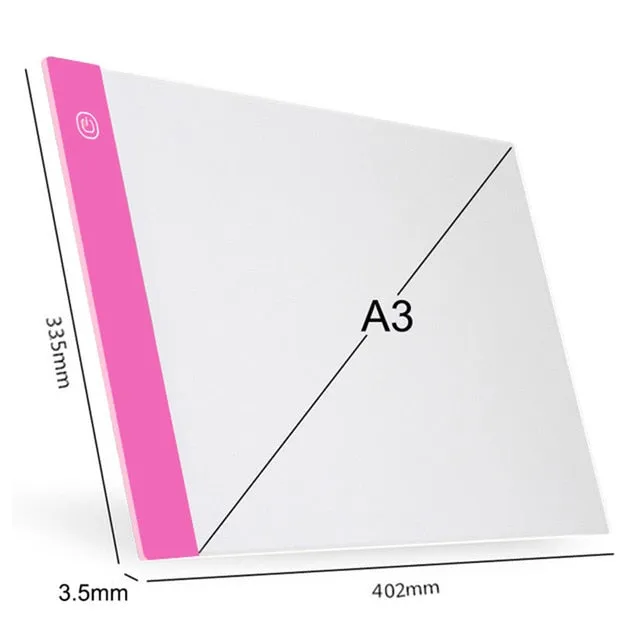 Diamond Art Accessories, Three Level Dimmable Led Light Pad for Diamond Painting