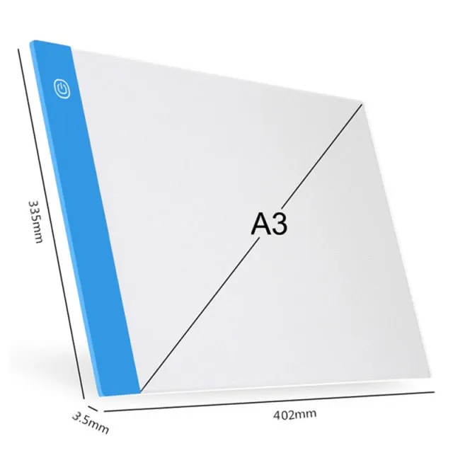 Diamond Art Accessories, Three Level Dimmable Led Light Pad for Diamond Painting